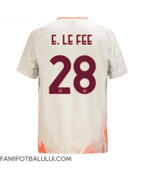 AS Roma Enzo Le Fee #28 Tricou Fotbal Replică 2024-25 Barbati Deplasare